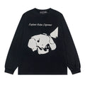 Enfants Riches Déprimés Abstract Dog Graphic Long-Sleeve - Black