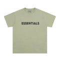 Fear Of God Essentials 3D Chest Logo Short Sleeve T-Shirt Sage Green