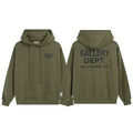 Gallery Dept Hollywood CA Olive Hoodie