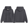 Gallery Dept Tonal Logo Charcoal Hoodie