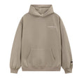 Fear Of God Essentials Hot Stamped Double‑Line Pullover Hoodie Taupe