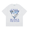 Casablanca Par Avion Swan Graphic T-Shirt - White