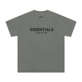 Fear Of God Essentials Core Logo Oversized T‑Shirt Dusty Grey