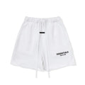 Fear Of God Essentials Logo Fleece Shorts White