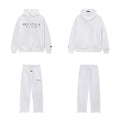 Fear Of God Essentials Hot Stamped Double Line Hoodie & Straight Pants Set White