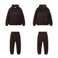 Fear Of God Essentials 26 Graphic Hoodie & Jogger Tracksuit Set Dark Brown