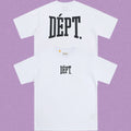 Gallery Dept. Arch Logo Short Sleeve T-Shirt - White/Black
