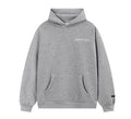 Fear Of God Essentials Hot Stamped Double‑Line Pullover Hoodie Heather Grey