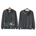 Gallery Dept Paint Splatter Charcoal Hoodie