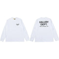 Gallery Dept. Hollywood Logo Long Sleeve T-Shirt - White