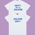 Gallery Dept. Galerie Dépt. Short Sleeve T-Shirt - White/Blue