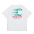 Casablanca Grand Prix Speed Logo T-Shirt - White