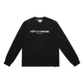 Gallery Dept. Front-Logo DÉPT. de la GALERIE Long Sleeve T-Shirt - Black