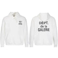 Gallery Dept Dept de la Galerie White Hoodie